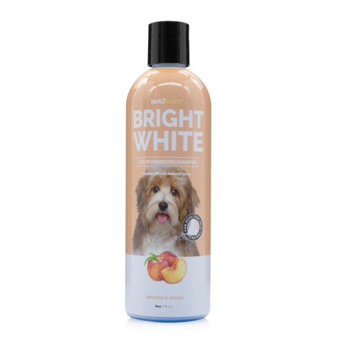 Bark2Basics - Bright White Color Enhancing Shampoo - szampon dla psa podkreślający kolor, 473 ml
