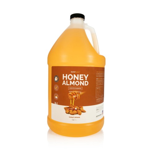 Bark2Basics - Honey & Almond Shampoo - szampon dla psa delikatnie oczyszczający i odżywiający, 3,79l