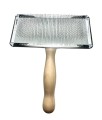 Bymilo - Medium Soft Slicker Brush - szczotka pudlówka miękka, średnia