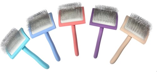 Easy Brush - szczotka pudlówka z długimi, twardymi igłami, duża