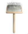 Easy Brush - szczotka pudlówka z długimi, twardymi igłami, średnia