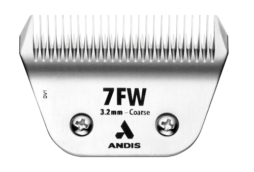 Andis - CeramicEdge nr 7FW Coarse, Wide Blade - 3,2 mm - szerokie ostrze ceramiczne + stal chromowana węglowa