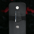 Yento - Ambition Moonshine Comb - grzebień półksiężyc, rozstaw zębów pół na pół, dł. całkowita 16 cm