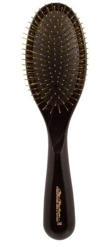 Chris Christensen - Fusion Series Brass Pin Brushes, Oval Fusion Brush - owalna szczotka z mosiężnymi pinami - 20 mm