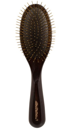 Chris Christensen - Fusion Series Brass Pin Brushes, Oval Fusion Brush - owalna szczotka z mosiężnymi pinami - 27 mm