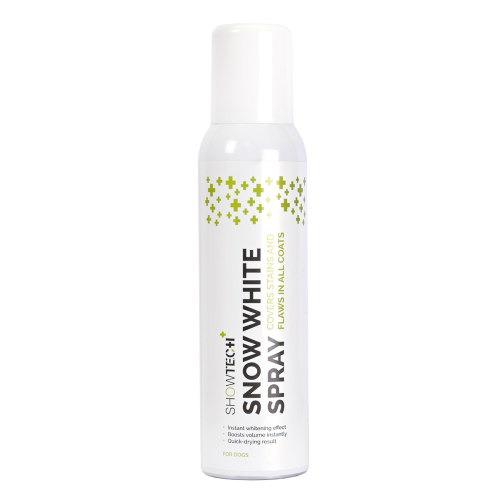 Show Tech+ - Snow White Magic Cover - biały spray intensywnie maskujący, 125 ml