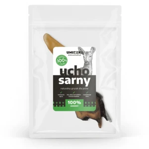 Uniszki - Ucho sarny - naturalny gryzak dla psów, 1 szt.