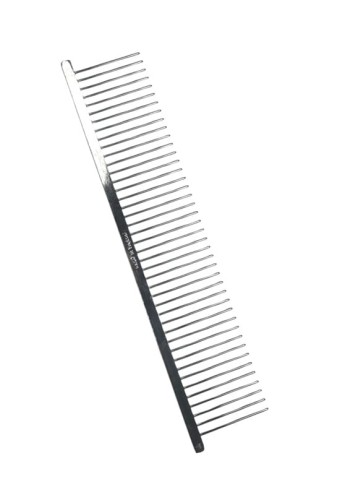 HPP - metalowy grzebień z szerokim rozstawem zębów, dł. całkowita 18,6 cm