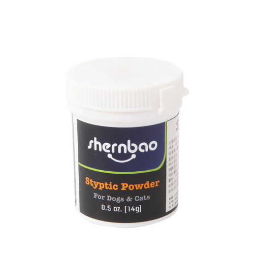 Shernbao - Styptic Powder - zasypka do tamowania krwawienia, 14 g