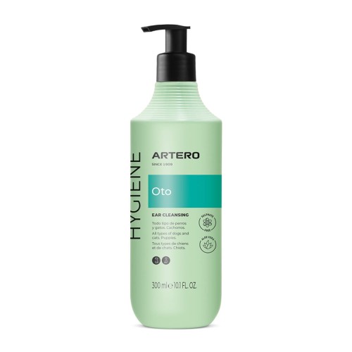 Artero - Oto, Ear Cleansing - płyn do czyszczenia uszu u psów i kotów, 300 ml