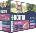 Bozita - Mousse Mixed Wild - karma dla kotów mix smaków z dzikiej przygody, 12x85 g