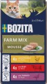  Bozita - Mousse Mixed Farm - karma dla kotów mix smaków z farmy, 12x85 g