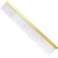 4Paws - grzebień z aluminiowym uchwytem, dł. igieł 3,2 cm, rozstaw 80/20, dł. całkowita 24,5 cm