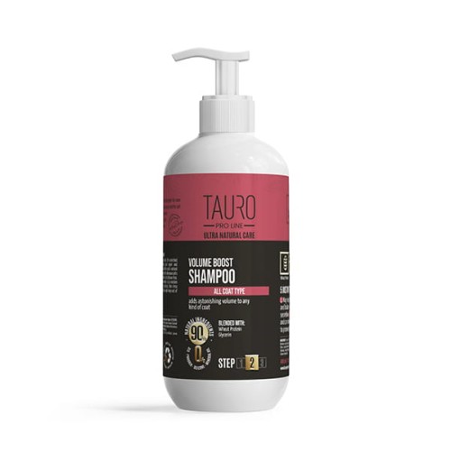 Tauro Pro Line, Ultra Natural Care - Volume Boost Shampoo - szampon dodający objętości, 1l