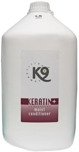K9 - Keratin+ Moist Conditioner - odżywka intensywnie nawilżająca z dodatkiem keratyny, 5,7 l