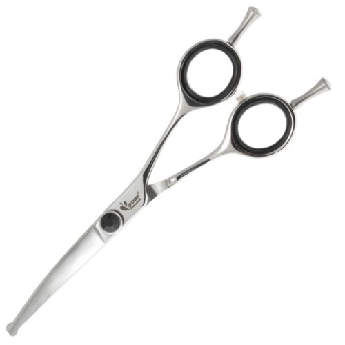 Groom Professional - Artesan Curved Ball-Tip Scissor - nożyczki bezpieczne 5,5 cala, gięte 