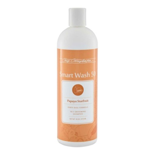 Chris Christensen - Smart Wash 50 Papaya Starfruit Shampoo - mocno skoncentrowany szampon (50:1), głęboko oczyszczający o zapachu papai, 473 ml