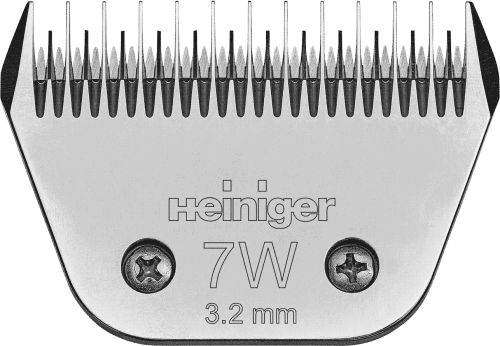 Heiniger - Wide Blade - szerokie ostrze snap-on nr 7W - 3,2 mm