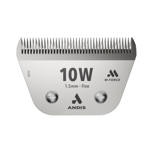 Andis - M-Force, UltraEdge nr 10W Fine, Wide Blade - szerokie ostrze z magnetycznym dociskiem noża tnącego, 1,5 mm