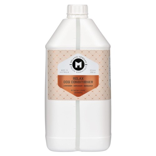 Melanie Newman - Relax Dog Conditioner - odżywka dla wrażliwej skóry i sierści, 5l + pompka