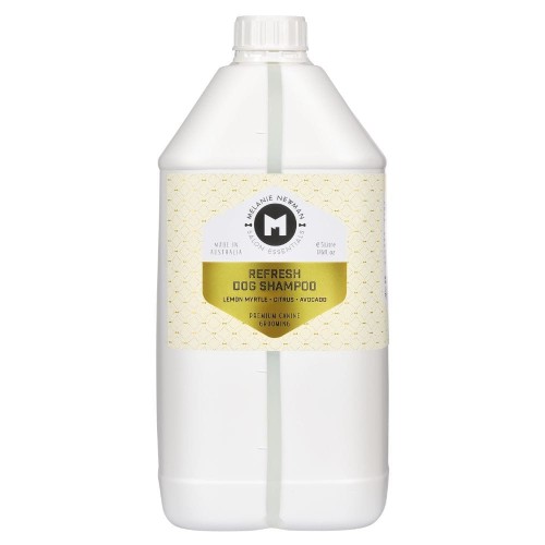 Melanie Newman - Refresh Dog Shampoo - szampon głęboko nawilżający i odżywiający, 5l + pompka