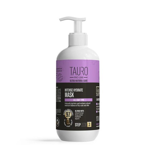 Tauro Pro Line, Ultra Natural Care - Intense Hydrate Mask - maska nawilżająca, 1l