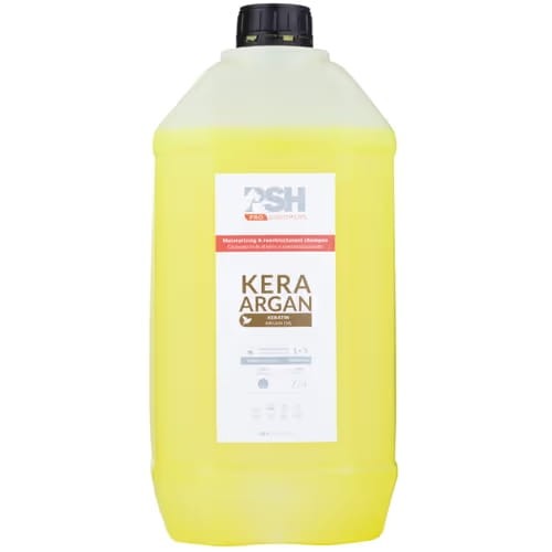 PSH - Kera Argan Shampoo - nawilżająco-wygładzający szampon keratynowo-arganowy, 5 l 