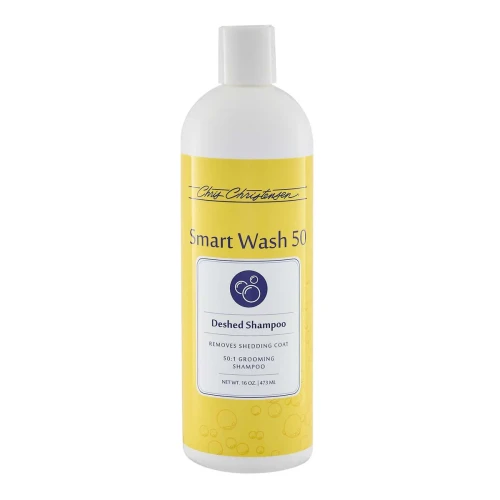 Chris Christensen - SmartWash 50 DeShed Shampoo - szampon nawilżający, ułatwiający usuwanie podszerstka, 473 ml