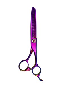 Easy Cut - degażówki jednostronne 6,5 cala, 55 ząbków, model F-Purple6,5