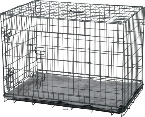 ZOLUX - Nomad 2w1 - klatka kennelowa z dywanikiem dla psa, rozmiar L 91x60x66 cm