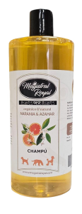 Magistral Royal - Homeopatic, Orange & Orange Blossom Shampoo - szampon regenerujący dla osłabionej sierści, z dermatozami lub skórą atopową dla psów i kotów, 1l 