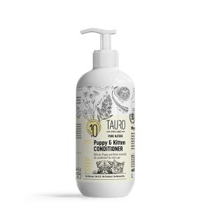 Tauro Pro Line, Pure Nature - Puppy & Kitten Conditioner - delikatna odżywka z naturalnymi olejkami eterycznymi dla szczeniąt i kociąt, 400 ml