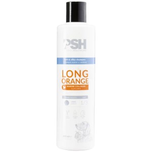 PSH - Long Orange Shampoo - szampon z kolagenem dla długiej sierści, 300 ml