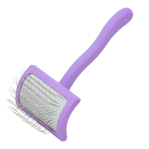 Chris Christensen - Big A Slicker Brush Medium - średnia szczotka pudlówka z długimi igłami, miękka