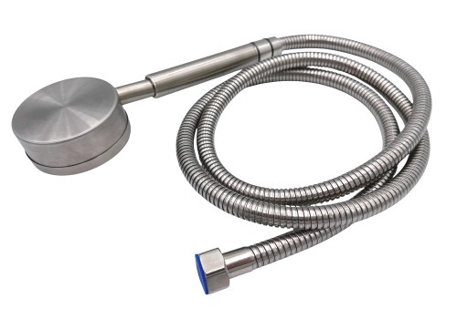 Shernbao - uniwersalny wąż ze słuchawką ze stali nierdzewnej