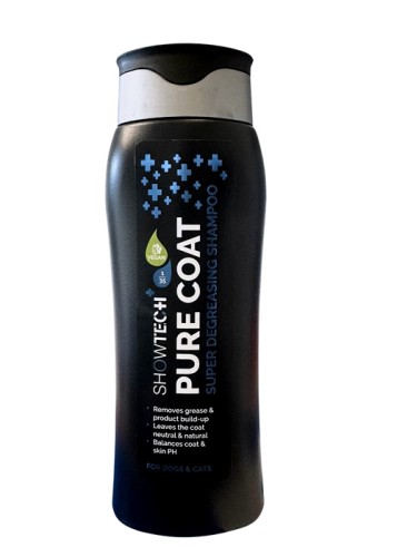 Show Tech+ - Pure Coat Super Degreasing Shampoo - szampon odtłuszczający, skoncentrowany 1:35, 300 ml 