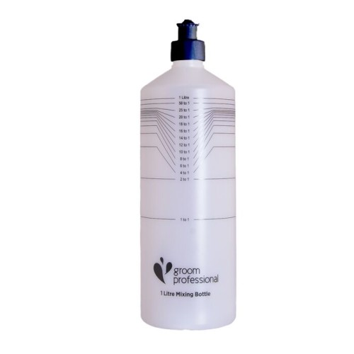 Groom Professional - Shampoo Mixing Bottle - butelka do rozcieńczania kosmetyków, 1l