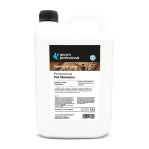 Groom Professional - Cookies & Cream Shampoo - szampon oczyszczający o zapachu ciasteczek, 4l
