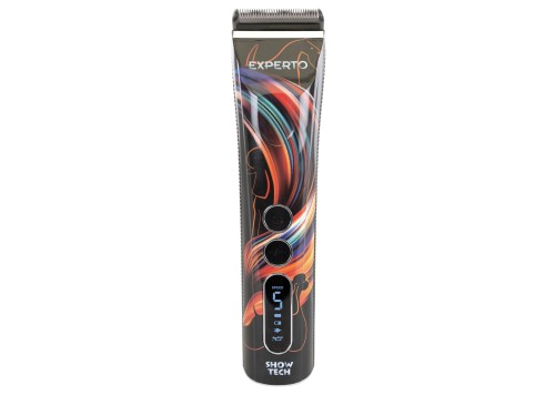 Show Tech - Experto Cordless Clipper - maszynka bezprzewodowa z regulowanym ostrzem, 5 biegowa