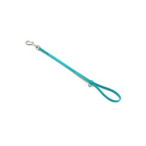 Jelly Pet - Grooming Loop Teal - smycz groomerska BioThane, kolor turkusowy, szer. 1 cm, dł. 46 cm