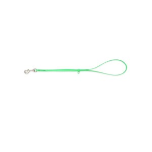 Jelly Pet - Grooming Loop Lime Green - smycz groomerska BioThane, kolor limonkowy, szer. 1 cm, dł. 61 cm