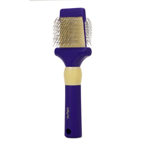 Jelly Pet - Small Double-Sided Flexible Slicker Brush - mała, dwustronna i elastyczna szczotka  do rozczesywania