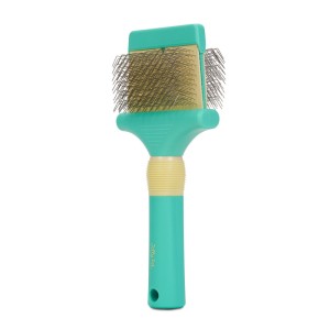 Jelly Pet - Large Double-Sided Flexible Slicker Brush - duża, dwustronna i elastyczna szczotka do rozczesywania
