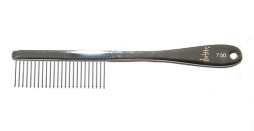 Yento - 700 - profesjonalny, metalowy grzebień, szeroki