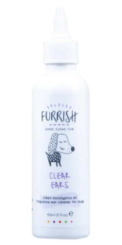 Furrish - Clear Ears - płyn do czyszczenia uszu psa z olejkiem eukaliptusowym, 150 ml