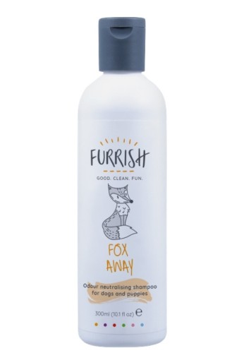Furrish - Fox Away Shampoo - szampon neutralizujący zapachy dla psów i szczeniąt, 300 ml