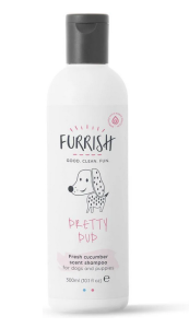 Furrish - Pretty Pup Shampoo - szampon dla szczeniąt i psów o wrażliwej sierści, zapach ogórka, 300 ml