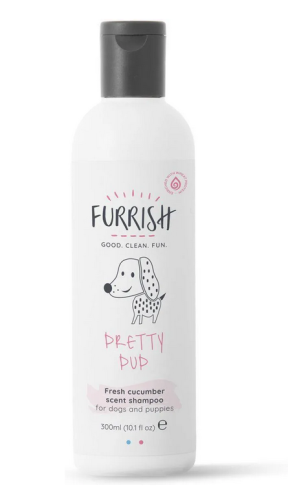 Furrish - Pretty Pup Shampoo - szampon dla szczeniąt i psów o wrażliwej sierści, zapach ogórka, 300 ml