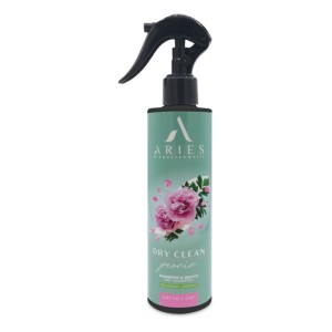 Aries - Dry Clean Peonia, Dry Shampoo Peony - szampon na "sucho" w sprayu z piwonią dla kotów, 250 ml