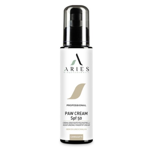 Aries - Paws Crean SPF 50 - krem ochronny z filtrem SPF 50 do łap, nosa i łokci dla psów i kotów, 100 ml
